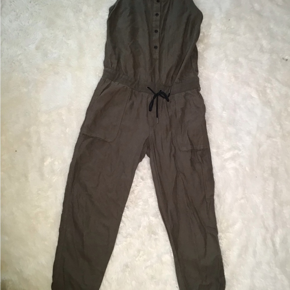 Community Aritzia green jumpsuit size small